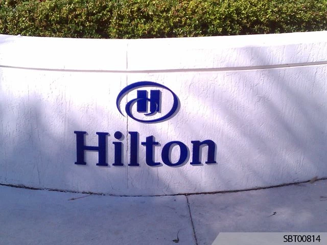 Hilton Outdoor Dimensional Lettering