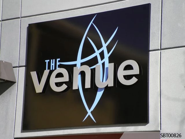 The Venue Outdoor Dimensional Lettering