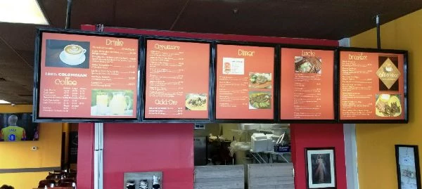 All new menu boards for our great client - Cafe & Sabor on Hull Street in Richmond Va