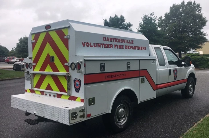 Ambulance reflective graphics